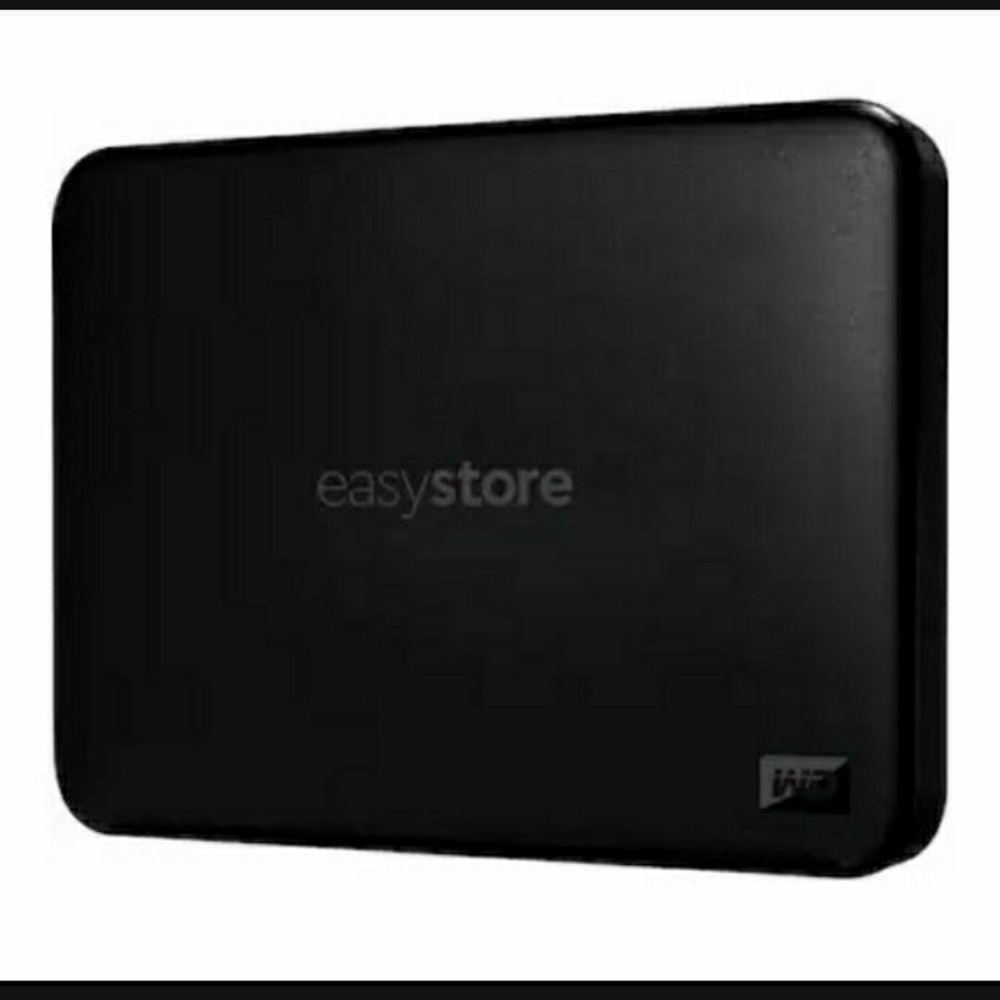 WD Easy Store 2TB USB A Portable Hard Drive